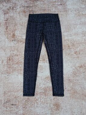TYC Snakeskin Print Active Leggings Womens Size Large